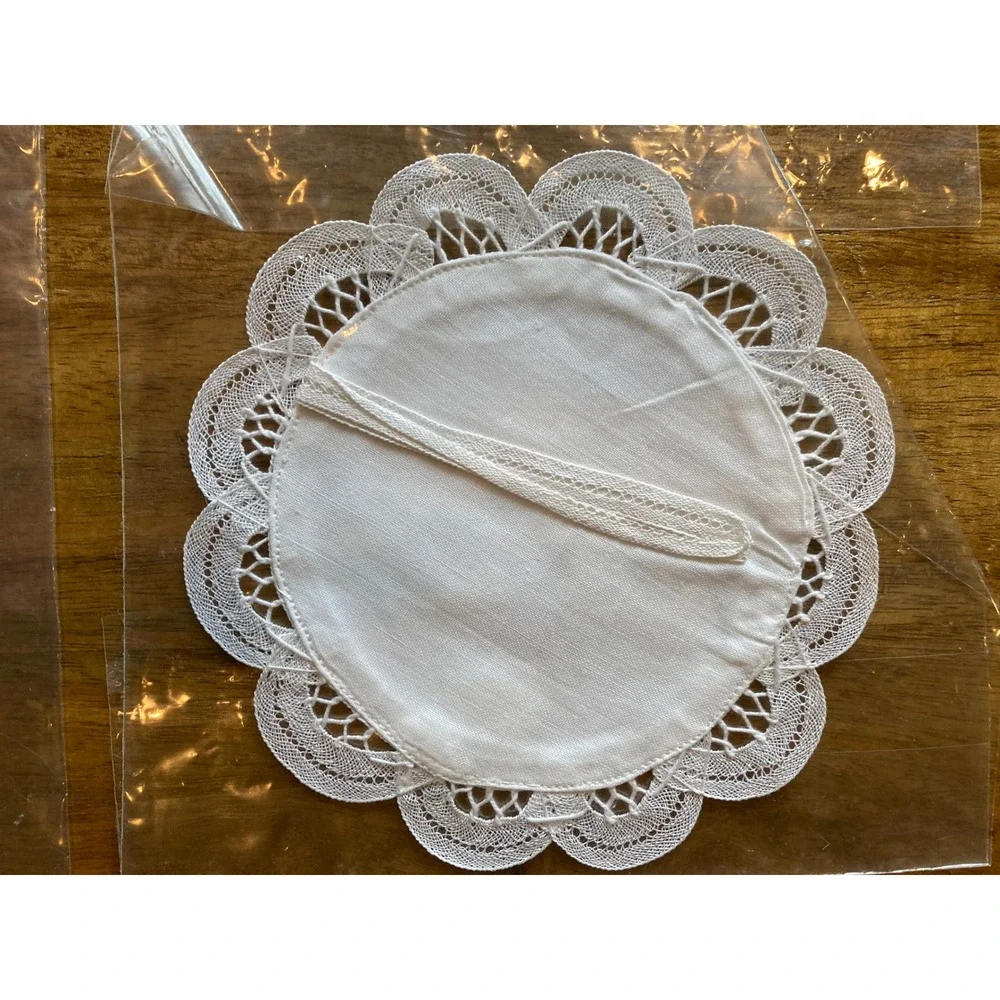 Broderie Embroidered Cocktail Napkin‎ Set of 4 5.5